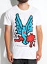 Alien Workshop x Keith Haring Batdog T-Shirt
