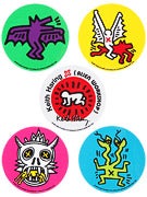 Alien Workshop Keith Haring Sticker Pack (5 Pack)
