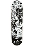 Alien Workshop Logo Warhol B&W AD Deck  7.75 x 31.5