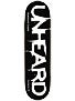 Unheard Logo Deck  8.5 x 32.5
