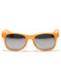 Brigada Lawless Sunglasses Clear Orange w/ Mirror Lens