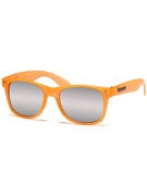 Brigada Lawless Sunglasses Clear Orange w/ Mirror Lens