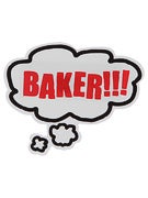 Baker Bubble Sticker
