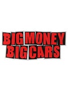 Baker Big Money Big Cars Sticker