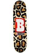 Baker Beasley Big B Leopard Deck  8.0 x 31.75