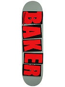Baker Brand Logo Grey Deck 7.75 x 31.75