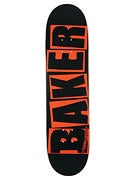 Baker Danger Orange Deck  8 x 31.75