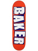 Baker Brand Logo Orange Deck 8.5 x 32.25