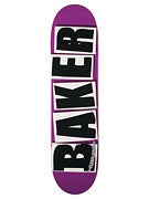 Baker Brand Logo Purple Deck  8.19 x 32.25