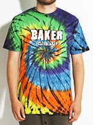 Baker Brand Logo Tie Dye T-Shirt