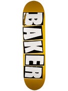 Baker Brand Logo Yellow/Black Deck  8.19 x 32.25