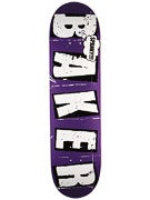Baker Long Bubble Purple Deck  8.25 x 31.875