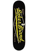 Baker Brand Script Black/Yellow Deck  7.875 x 31.75