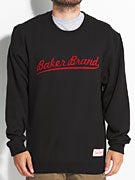Baker Brand Script Crewneck Sweatshirt