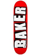 Baker Brand Logo White Deck  8 x 32