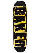 Baker Brand Logo Yellow/Black Deck 8.19 x 31.75
