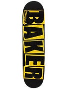 Baker Brand Logo Yellow/Black Deck 7.8 x 32
