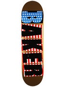 Baker Brand Logo Gold/USA Deck  8.25 x 31.875