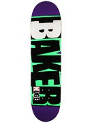 Baker Nuge Reset Purple/Green Deck  8.19 x 32.25