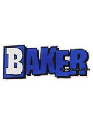 Baker Reset Logo Sticker BLUE