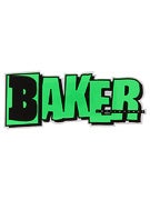 Baker Reset Logo Sticker GREEN