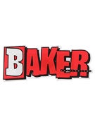 Baker Reset Logo Sticker RED