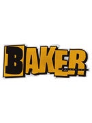 Baker Reset Logo Sticker YELLOW