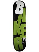 Baker Stacked Matte Black/Olive Deck  7.75 x 31