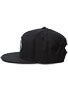Black Label B Flame Snapback Hat