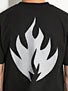 Black Label Big Flame T-Shirt