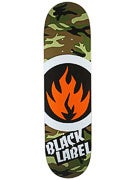 Black Label Camo Flame Deck  8.38 x 32.5