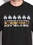 Black Label Flammable Material T-Shirt