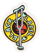 Black Label OG Crutch Large Sticker