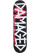 Black Label Team Damaged Deck  8.12 x 31.88