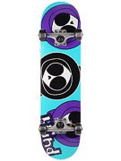 Blind 3 Kennys Teal/Purple Mini Complete  7.4 x 29