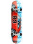 Blind Muscle Car Red/Blue Complete  7.5 x 30.5