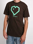 Blueprint Spray Heart Logo T-Shirt