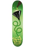 Beer Run Teenage Kicks Beer Bong Deck  7.875 x 31.75