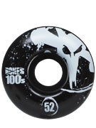 Bones 100's #7 Wheels  Black