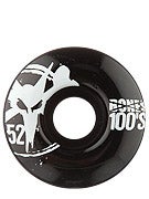 Bones 100's #8 Wheels  Black
