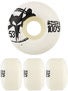 Bones 100's #8 Wheels  White