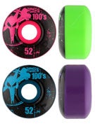 Bones 100's Asst. Colors Wheels