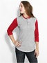 Brixton Girl's Detroit Henley Shirt