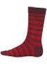 Brixton Gordon Socks Red Stripe