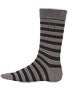 Brixton Gordon Socks Taupe Stripe