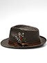Brixton Hank Fedora Hat