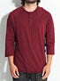 Brixton Versa 3/4 Sleeve Henley Shirt