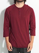 Brixton Versa 3/4 Sleeve Henley Shirt