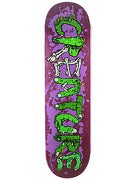 Creature Gang Sign Purple Deck  8.375 x 32