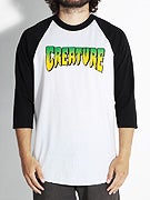 Creature Logo 3/4 Sleeve Raglan Shirt